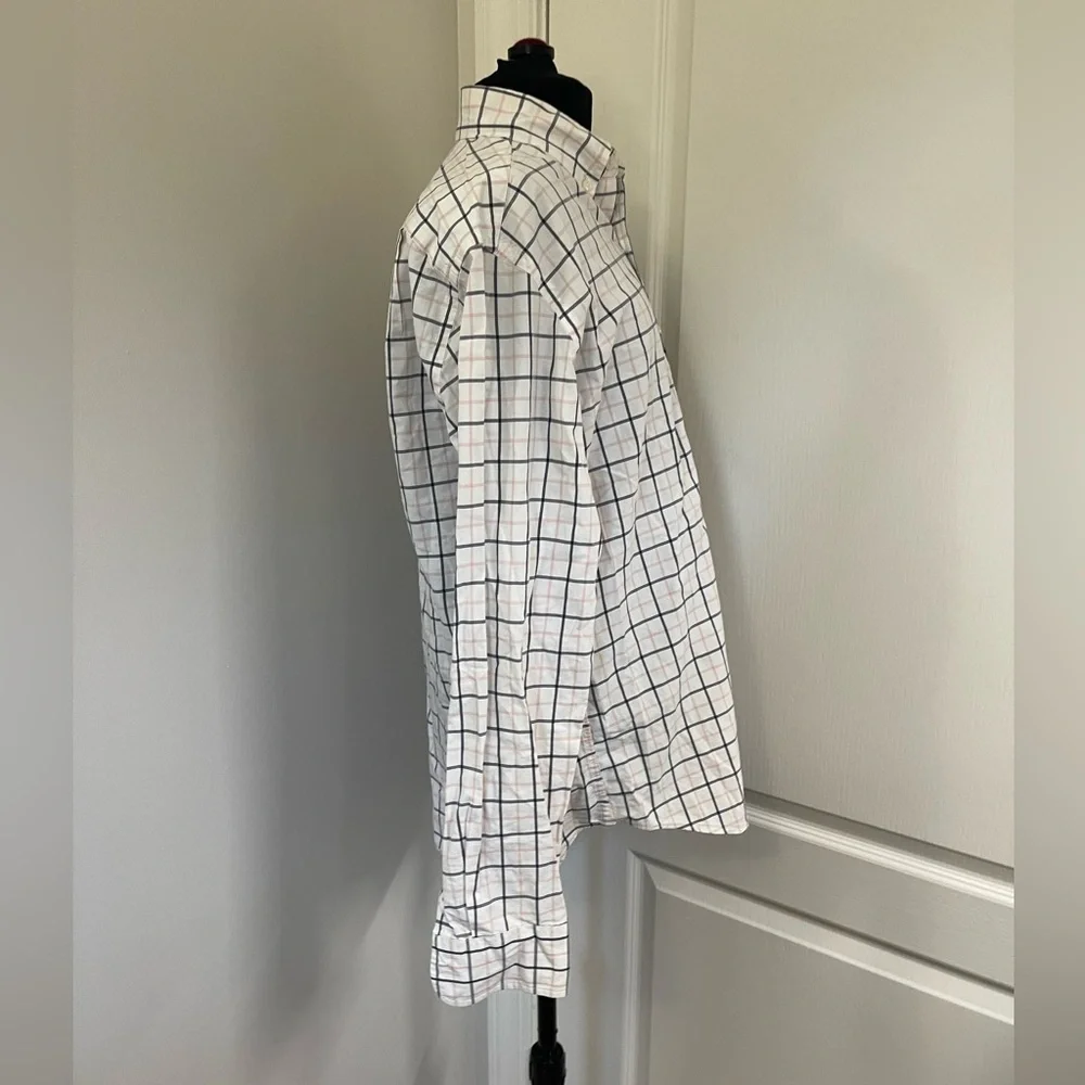 J.Crew Men's Slim Fit Plaid Button-Up Shirt Multicolor Size M. (sku#272)